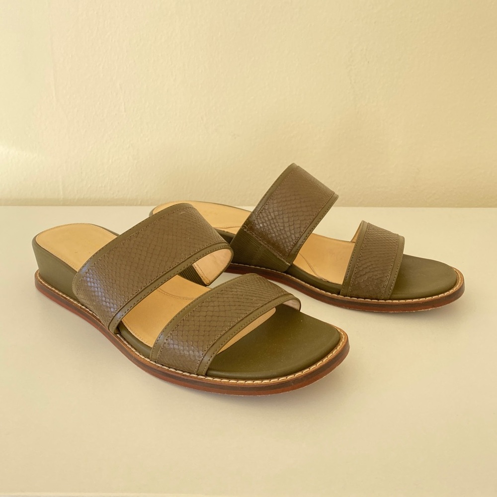 Cole Haan Wesley Demi Wedge sandals -- sz 9.5